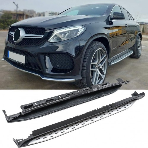 Πλαϊνά σκαλοπάτια AMG look για Mercedes-Benz GLE-Class Coupe (C292) 2015 - 2019 Πλαϊνά σκαλοπάτια AMG look για Mercedes-Benz GLE-Class Coupe (C292) 2015 - 2019